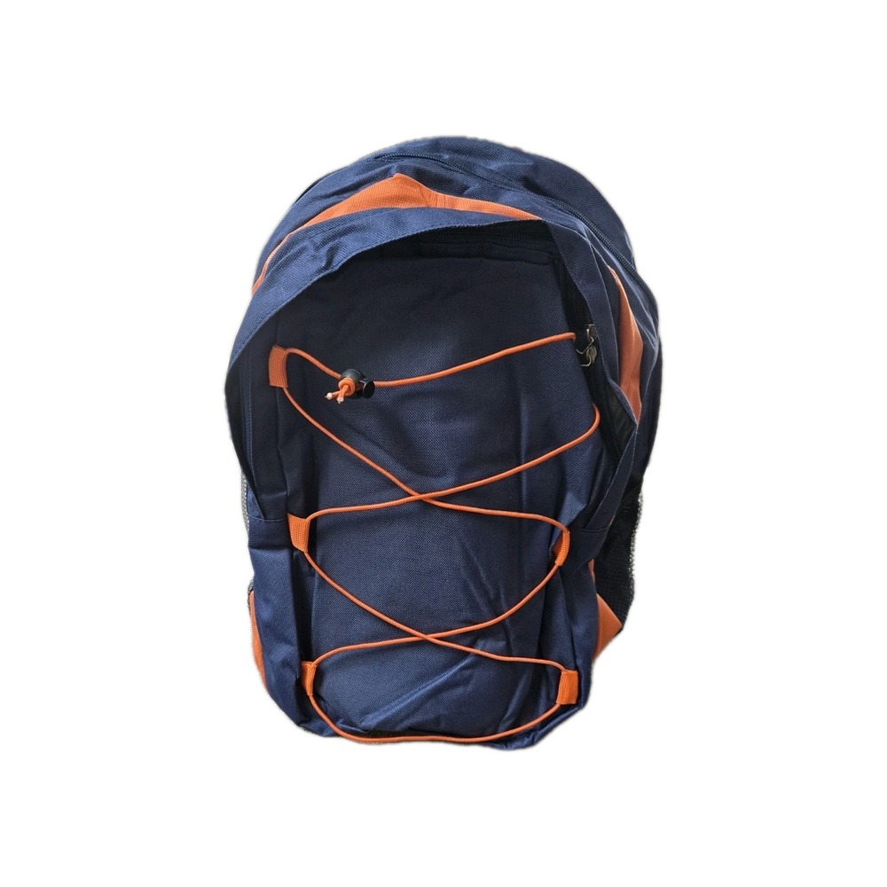 17 Inch Kids  Orange And Blue‎ Backpack With Side Pockets